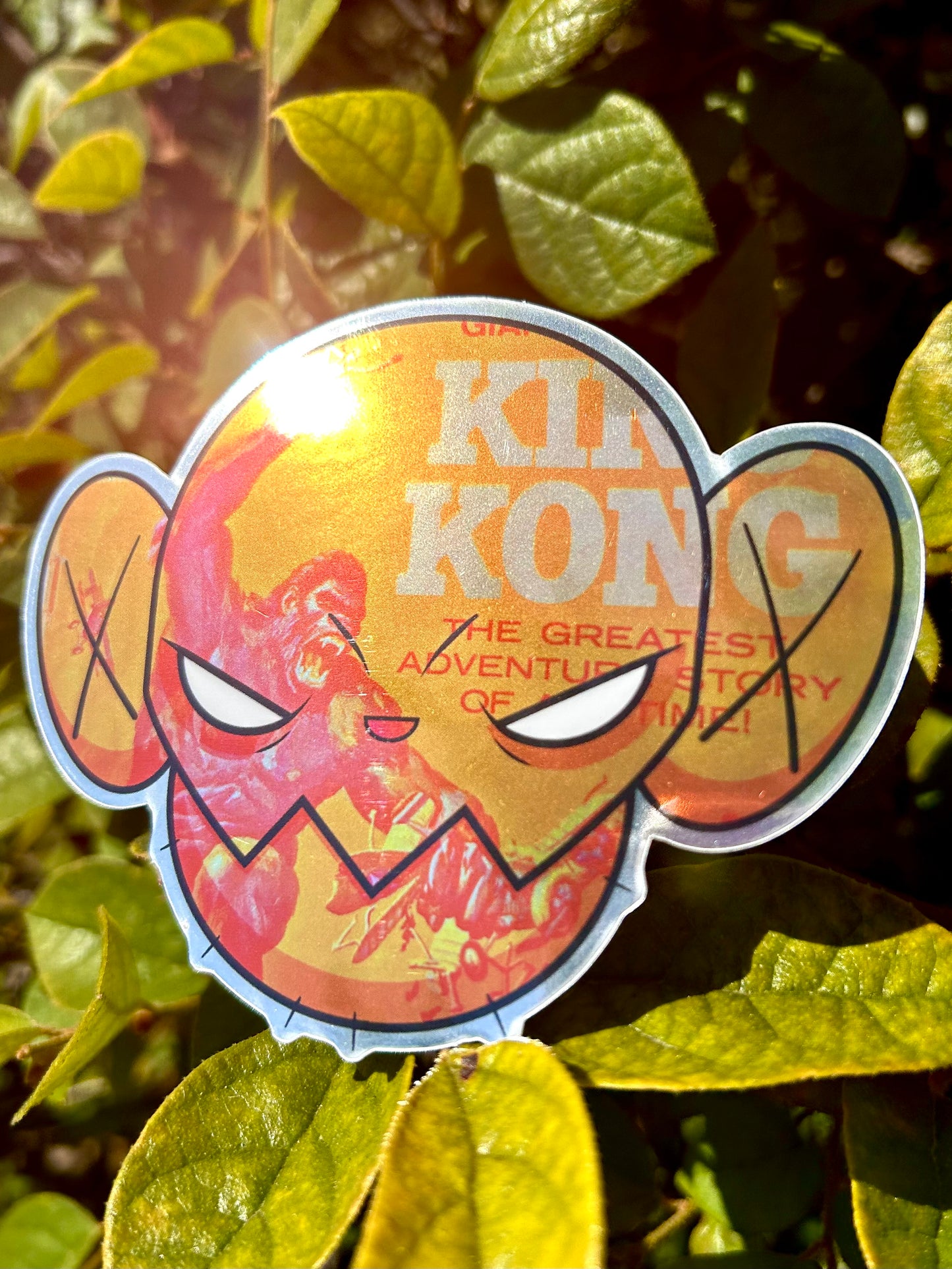 Shiny Kong (Metallic) Sticker